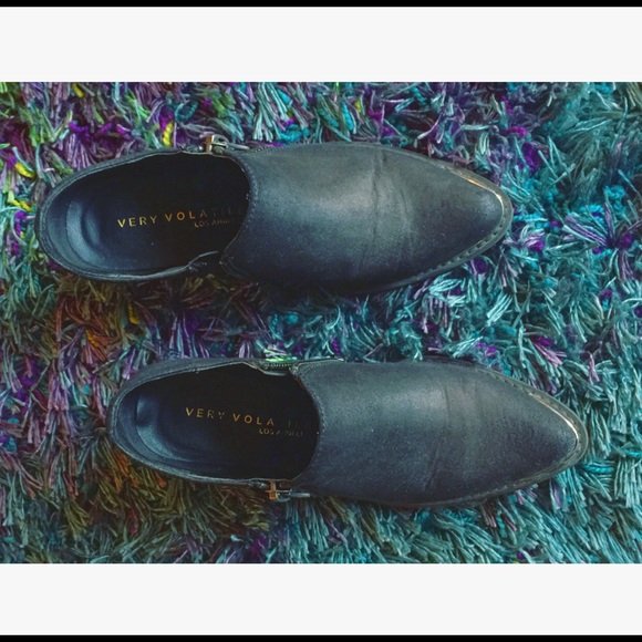 Very Volatile Sabrina western black zip booties 6 - Picture 7 of 7